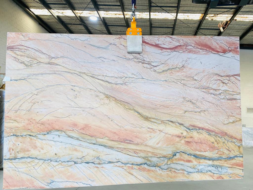 Infinity Rose Quartzite Block 5253